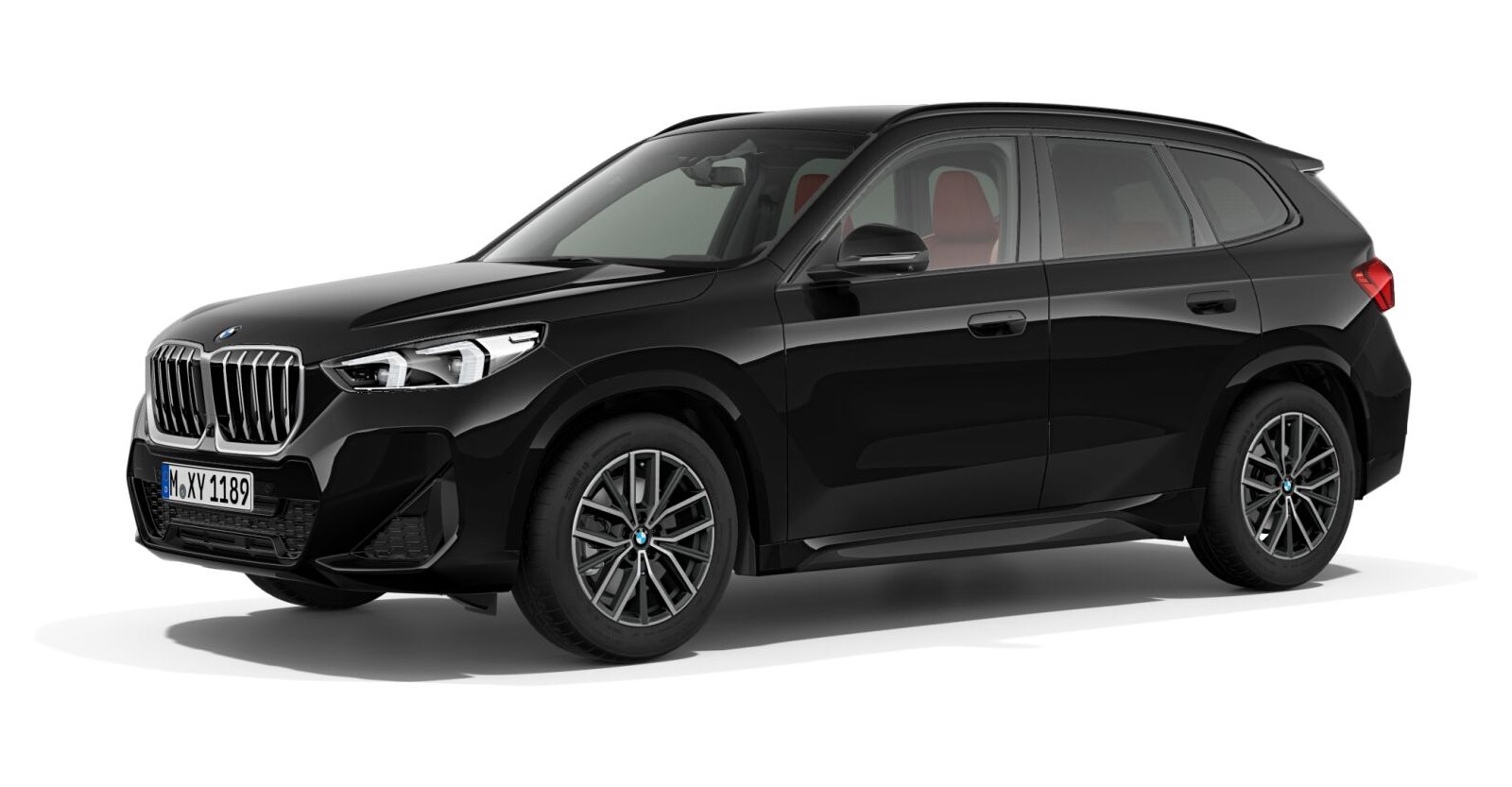 BMW BMW X in Schwarz von vorne