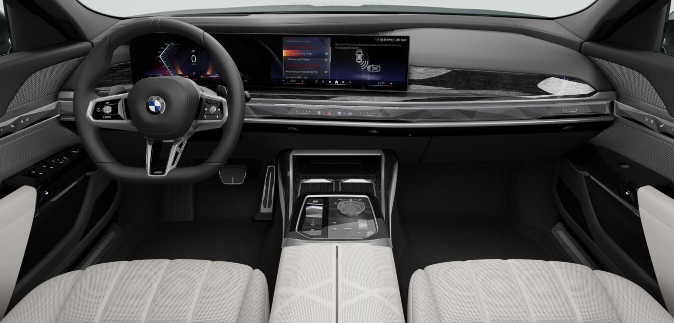 BMW BMW 7er im Innenraum von vorne BMW BMW 7er im Innenraum von vorne
