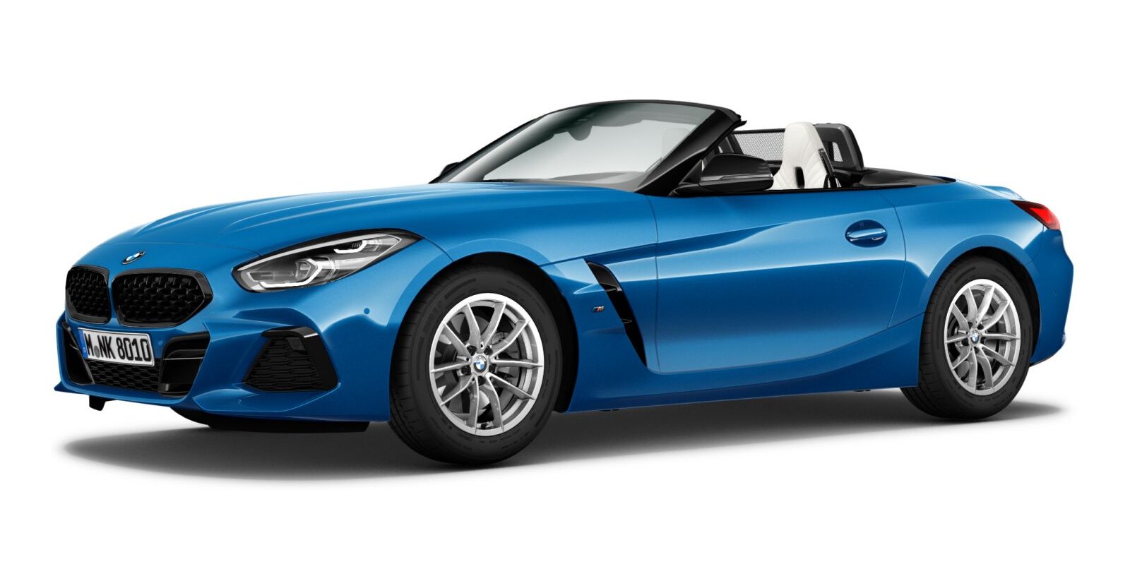 BMW BMW Z in Blau von vorne BMW BMW Z in Blau von vorne