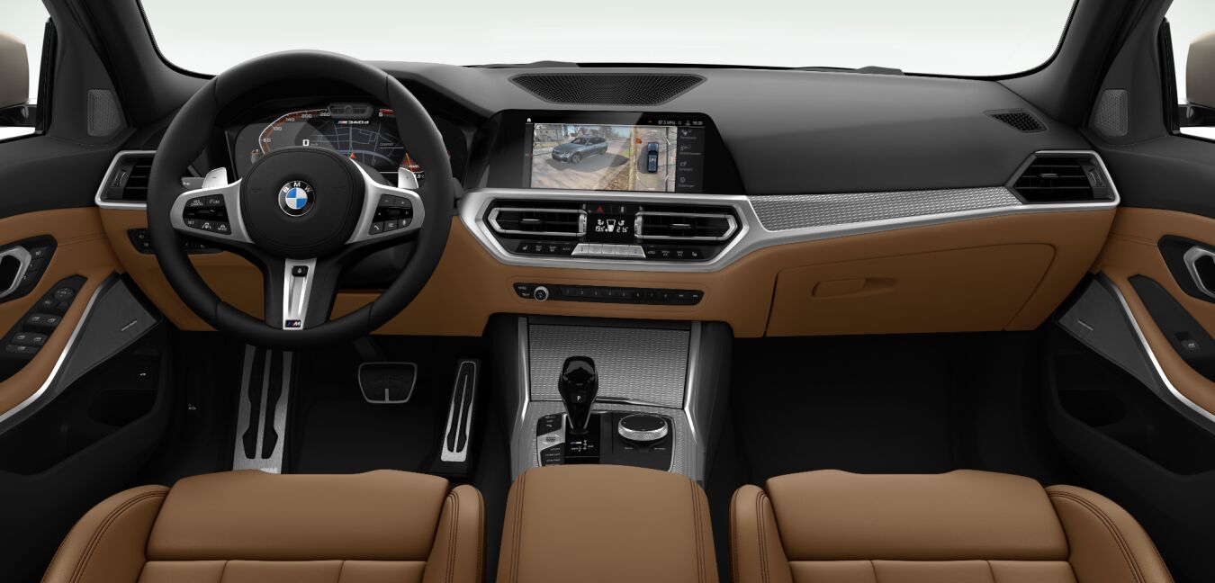 BMW BMW 3er im Innenraum von vorne BMW BMW 3er im Innenraum von vorne