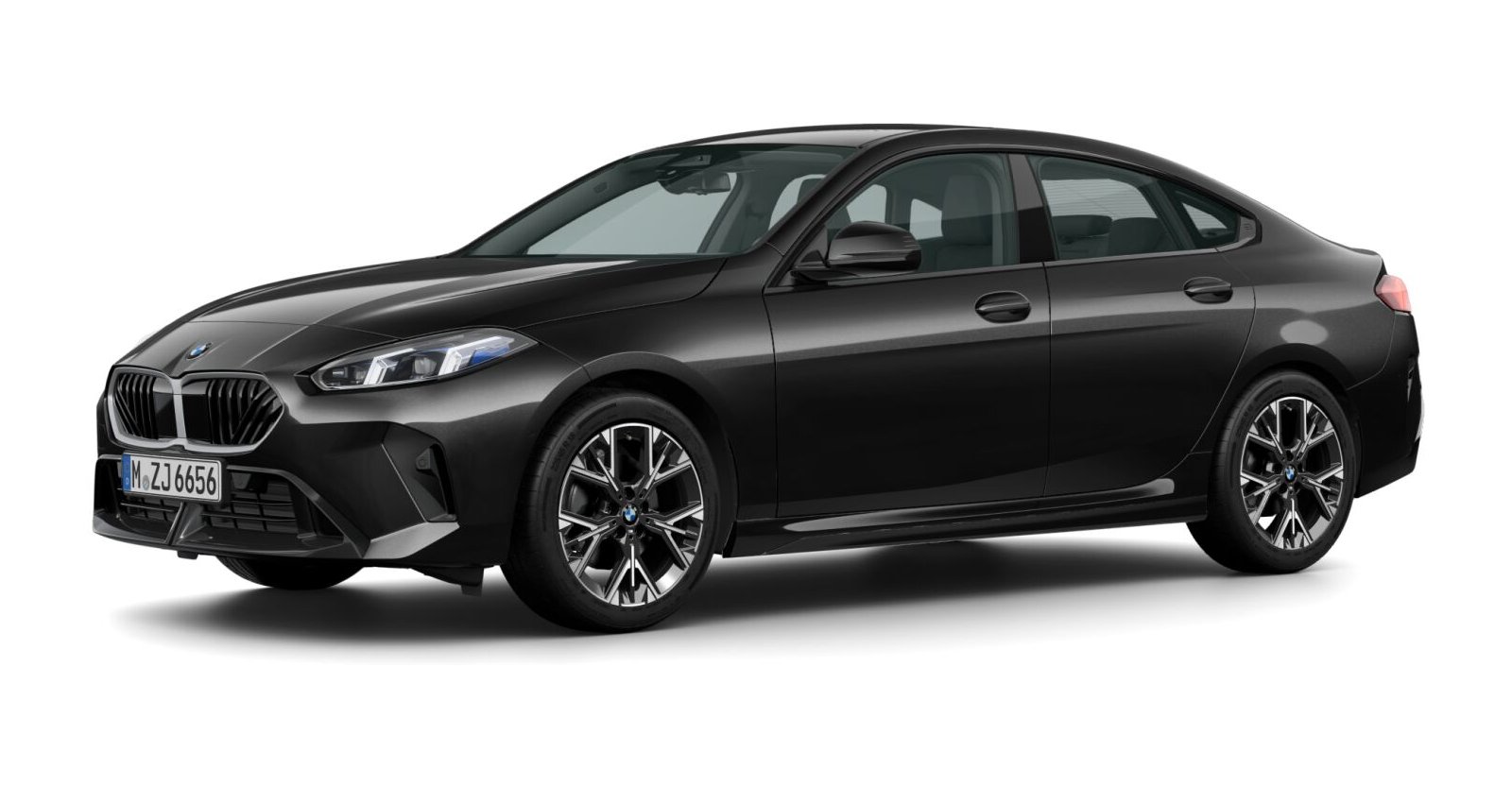 BMW BMW 2er in Schwarz von vorne