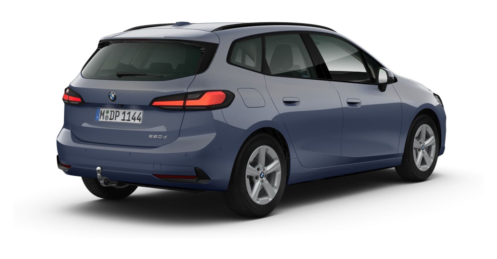 BMW BMW 2er in Grau von hinten