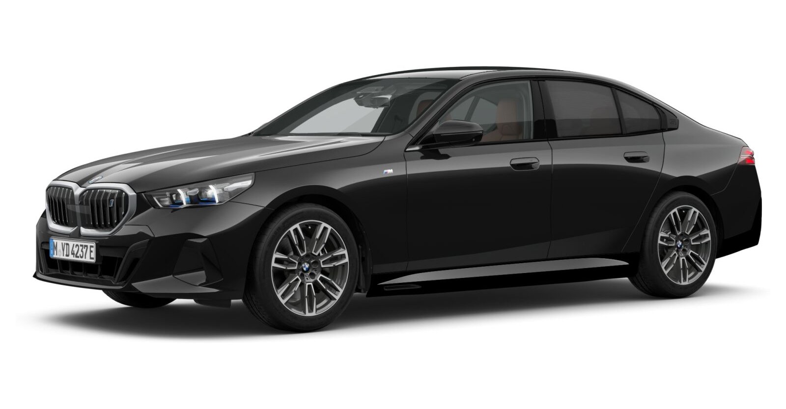 BMW BMW I in Schwarz von vorne BMW BMW I in Schwarz von vorne