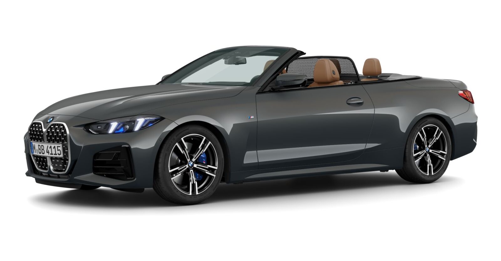 BMW BMW 4er in Grau von vorne