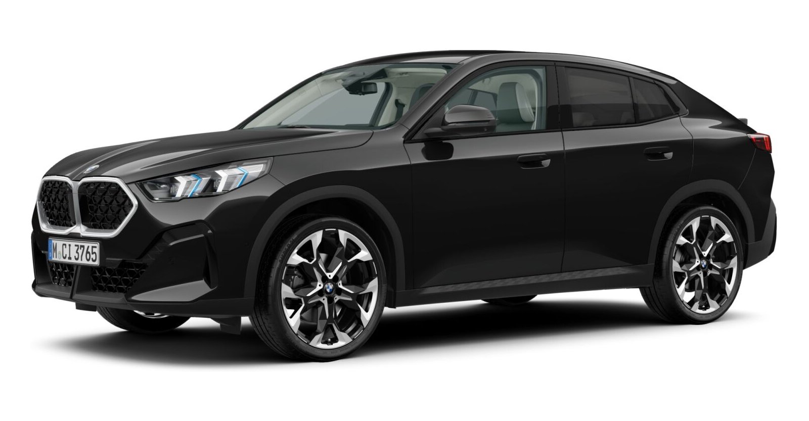 BMW BMW X in Schwarz von vorne BMW BMW X in Schwarz von vorne