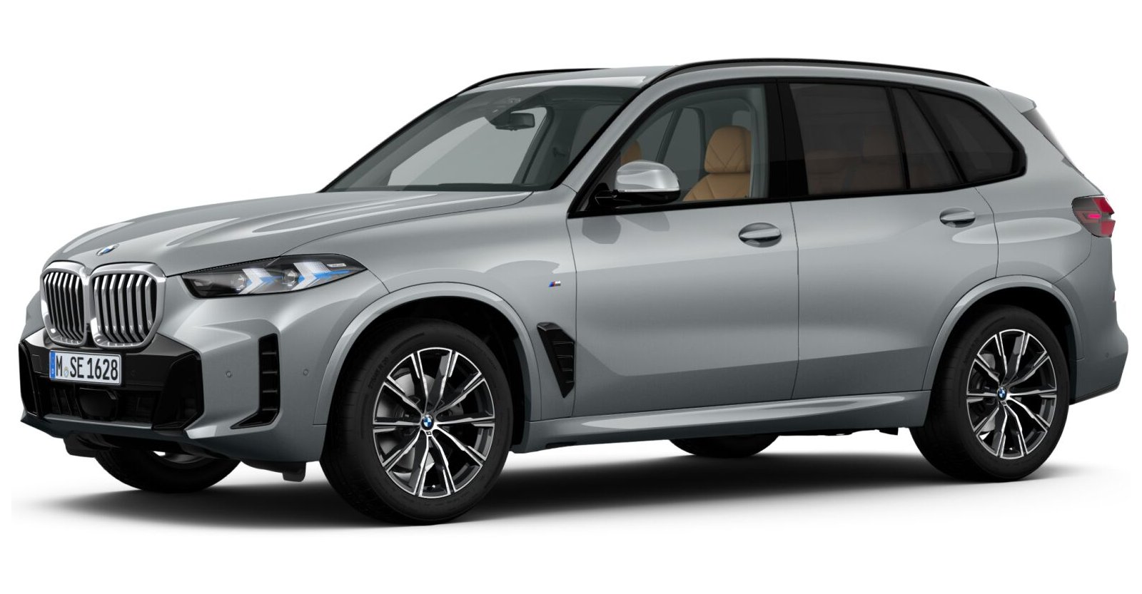 BMW X5 xDrive30d in Grau von vorne BMW X5 xDrive30d in Grau von vorne