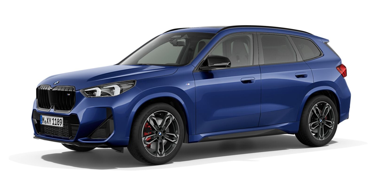 BMW BMW X in Blau von vorne