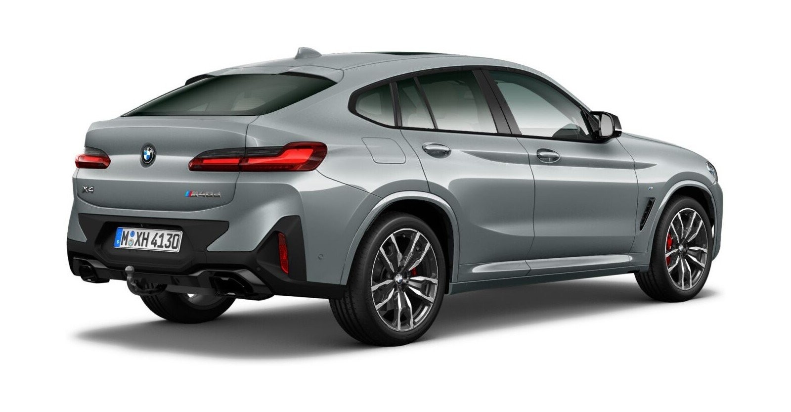 BMW BMW X in Grau von hinten BMW BMW X in Grau von hinten