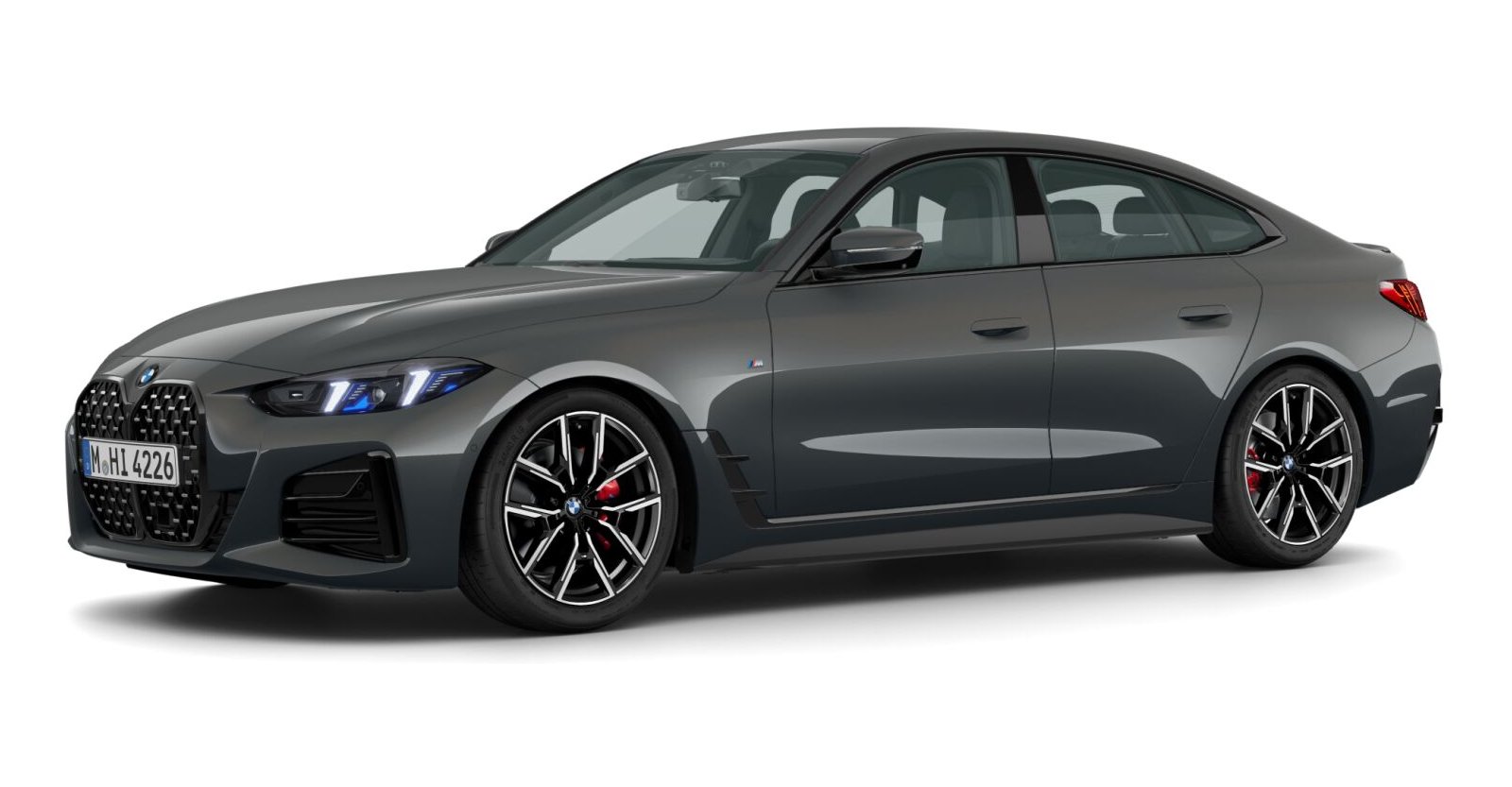 BMW BMW 4er in Grau von vorne