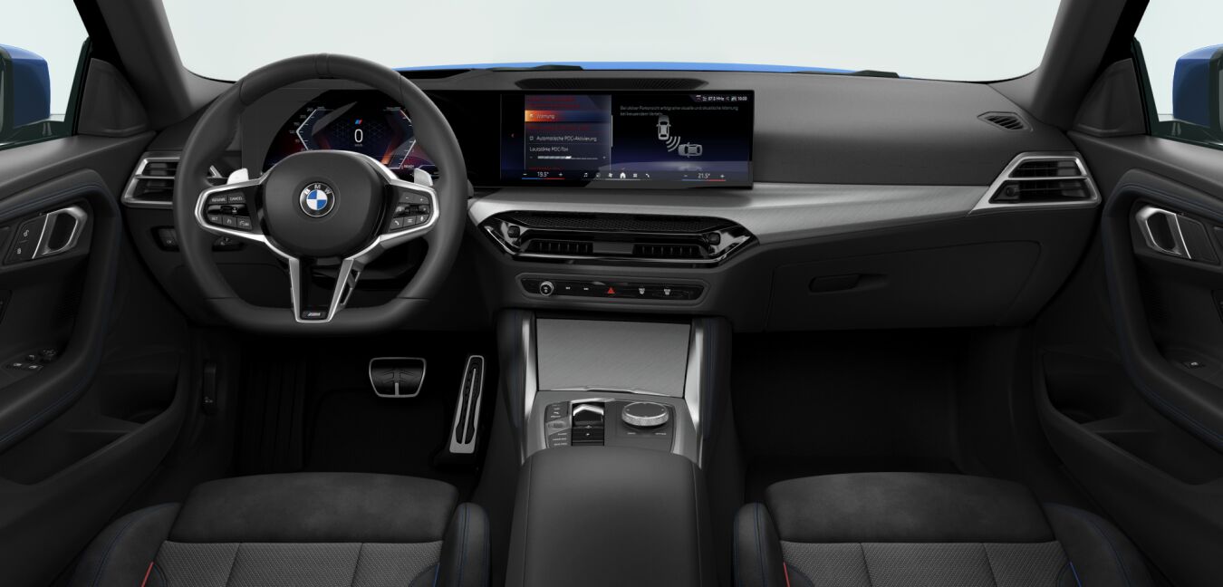 BMW BMW 2er im Innenraum von vorne