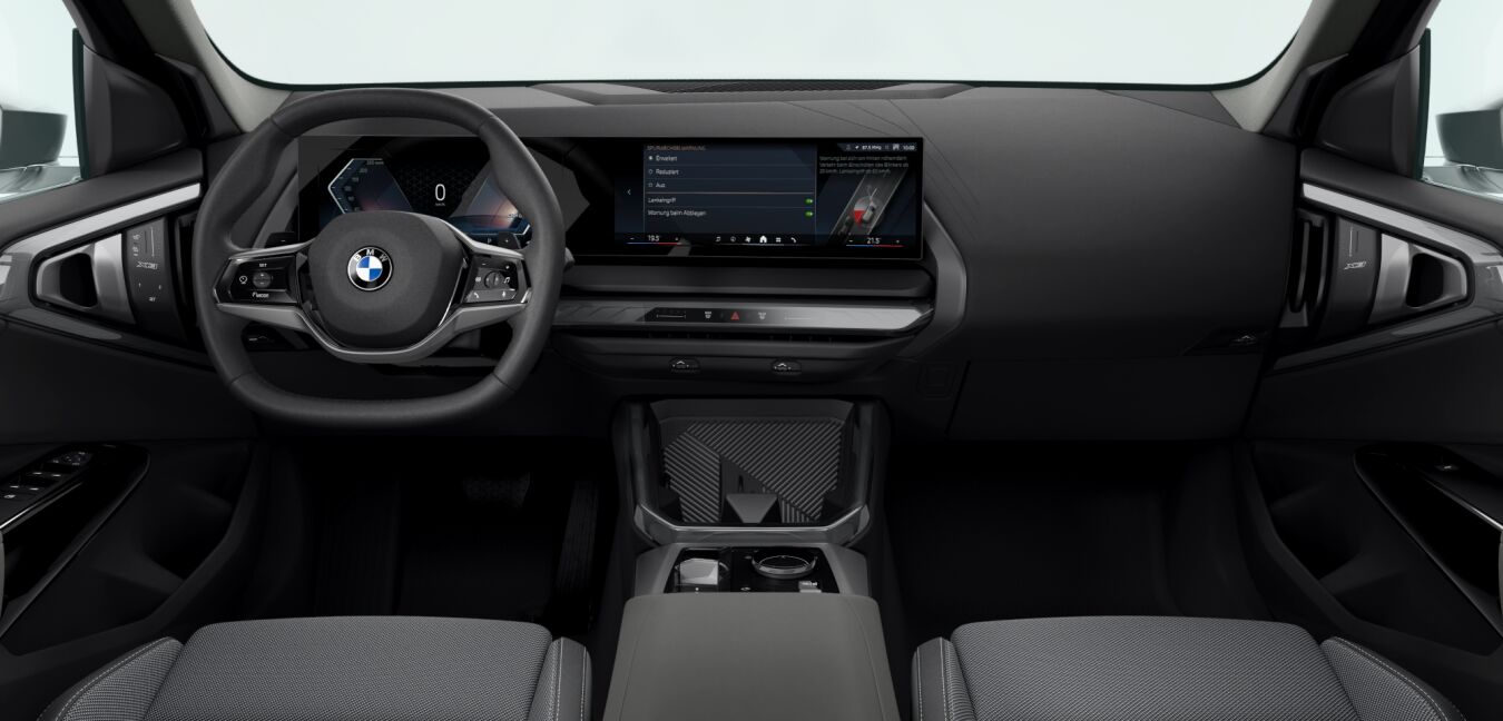 BMW BMW X im Innenraum von vorne