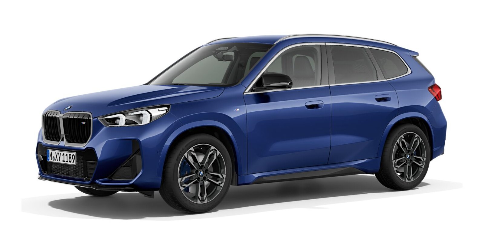 BMW BMW X in Blau von vorne