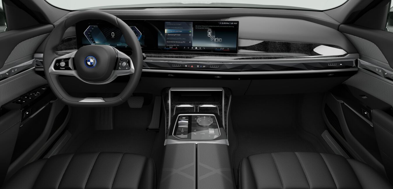 BMW BMW I im Innenraum von vorne