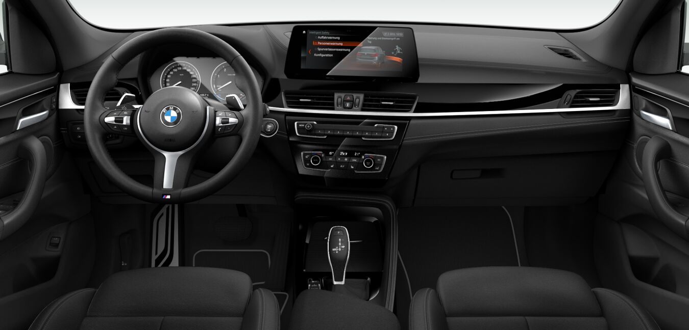 BMW BMW X im Innenraum von vorne
