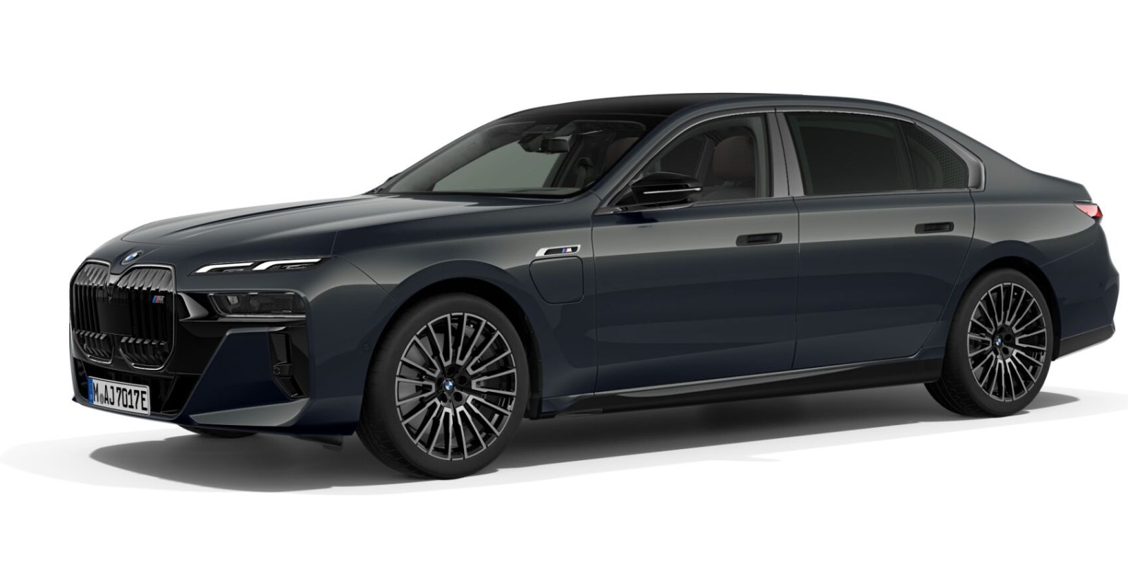 BMW BMW 7er in Grau von vorne BMW BMW 7er in Grau von vorne