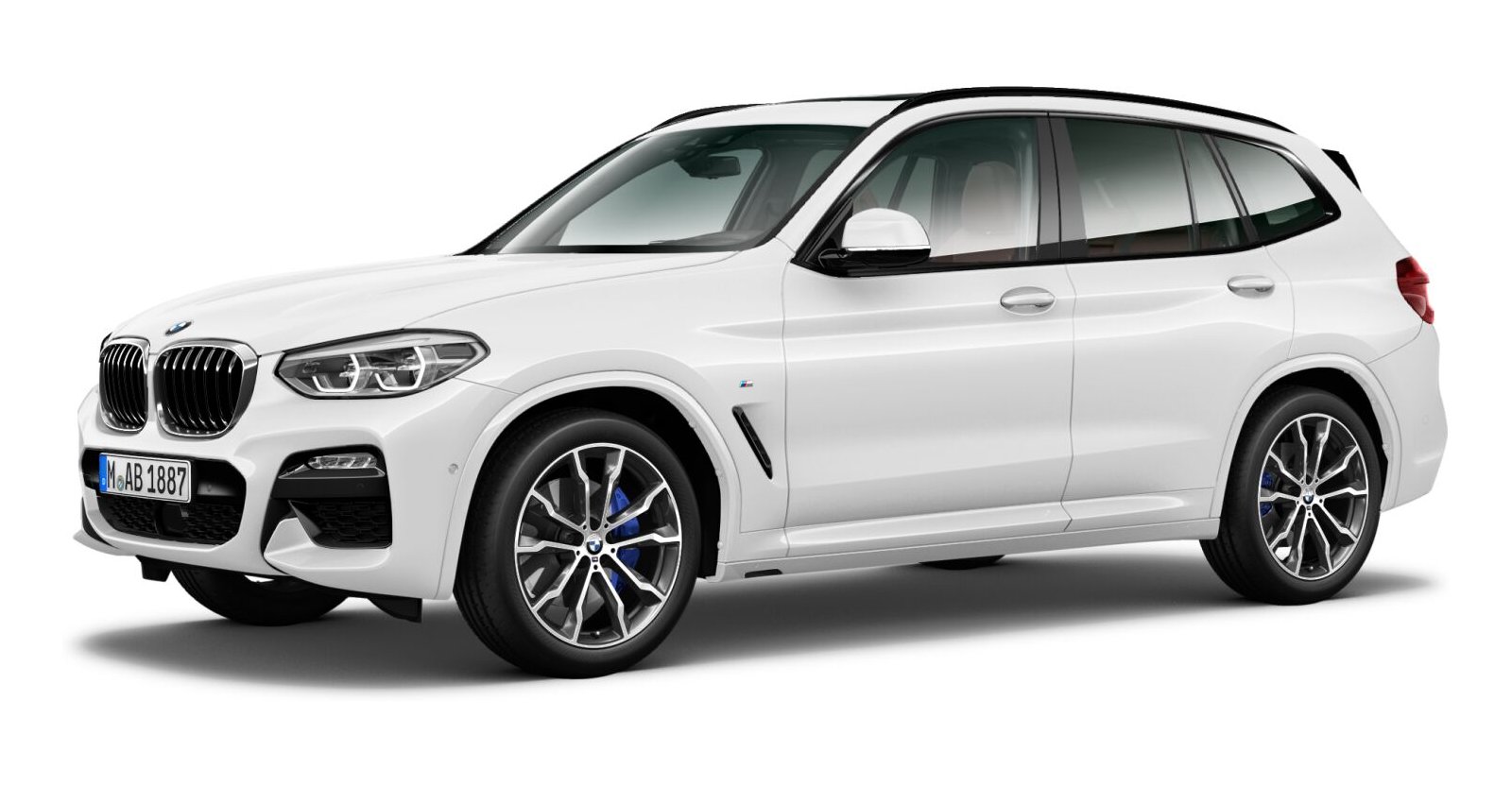 BMW BMW X in Weiß von vorne BMW BMW X in Weiß von vorne