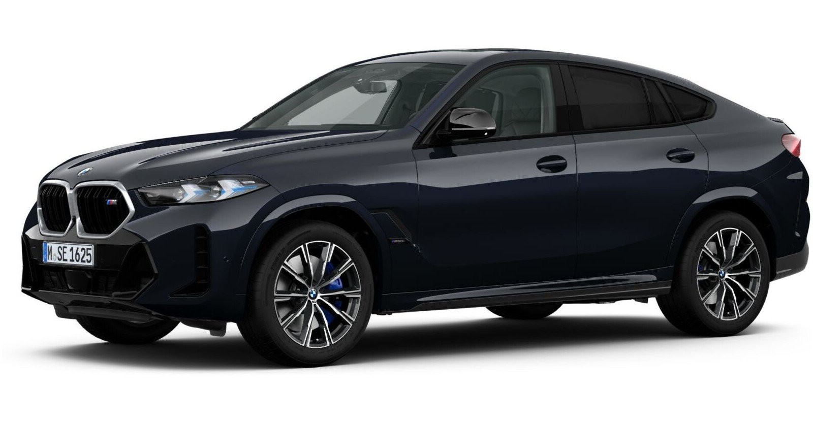 BMW BMW X in Schwarz von vorne