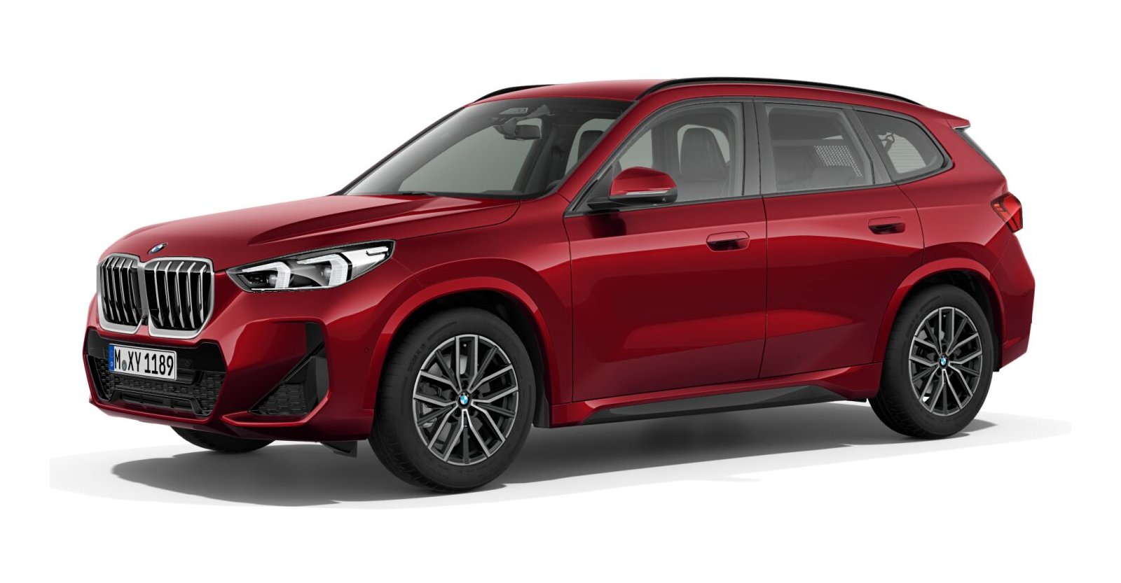 BMW BMW X in Rot von vorne BMW BMW X in Rot von vorne