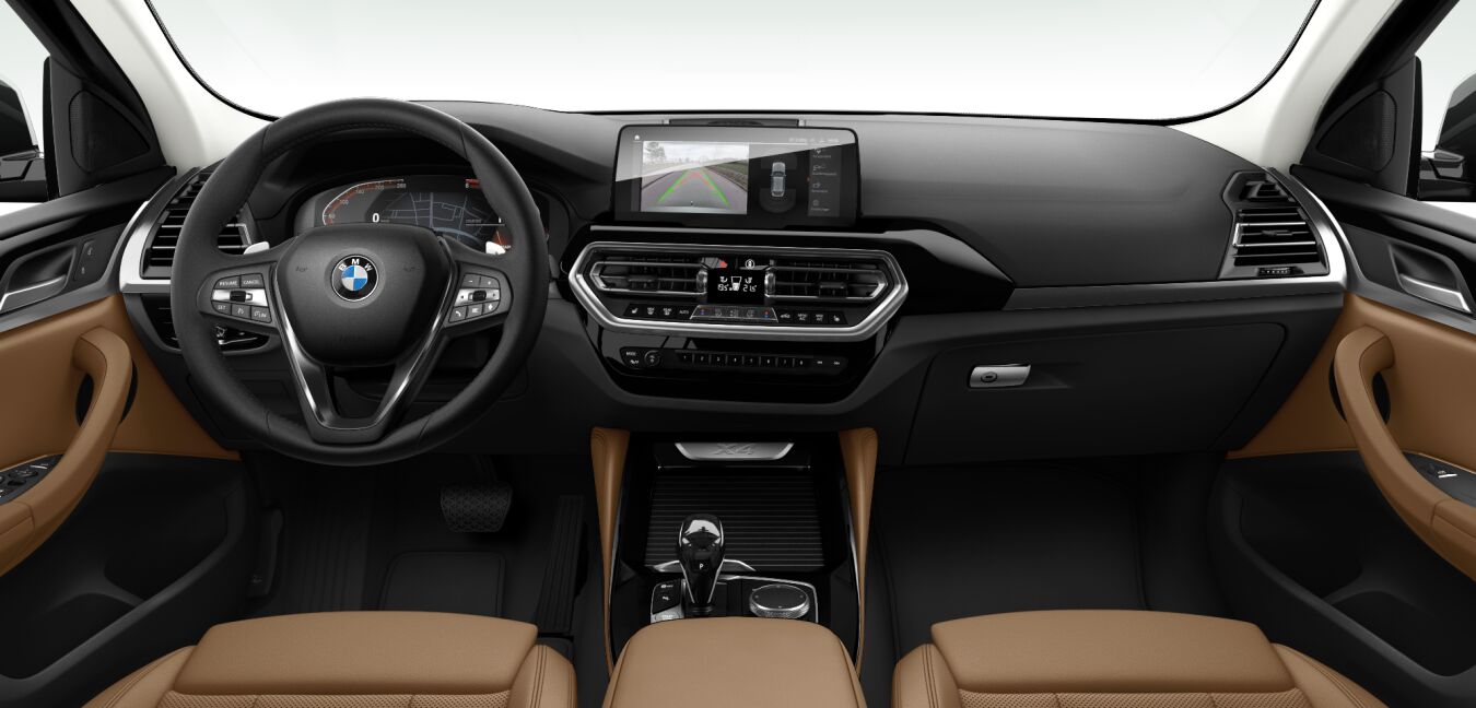 BMW BMW X im Innenraum von vorne