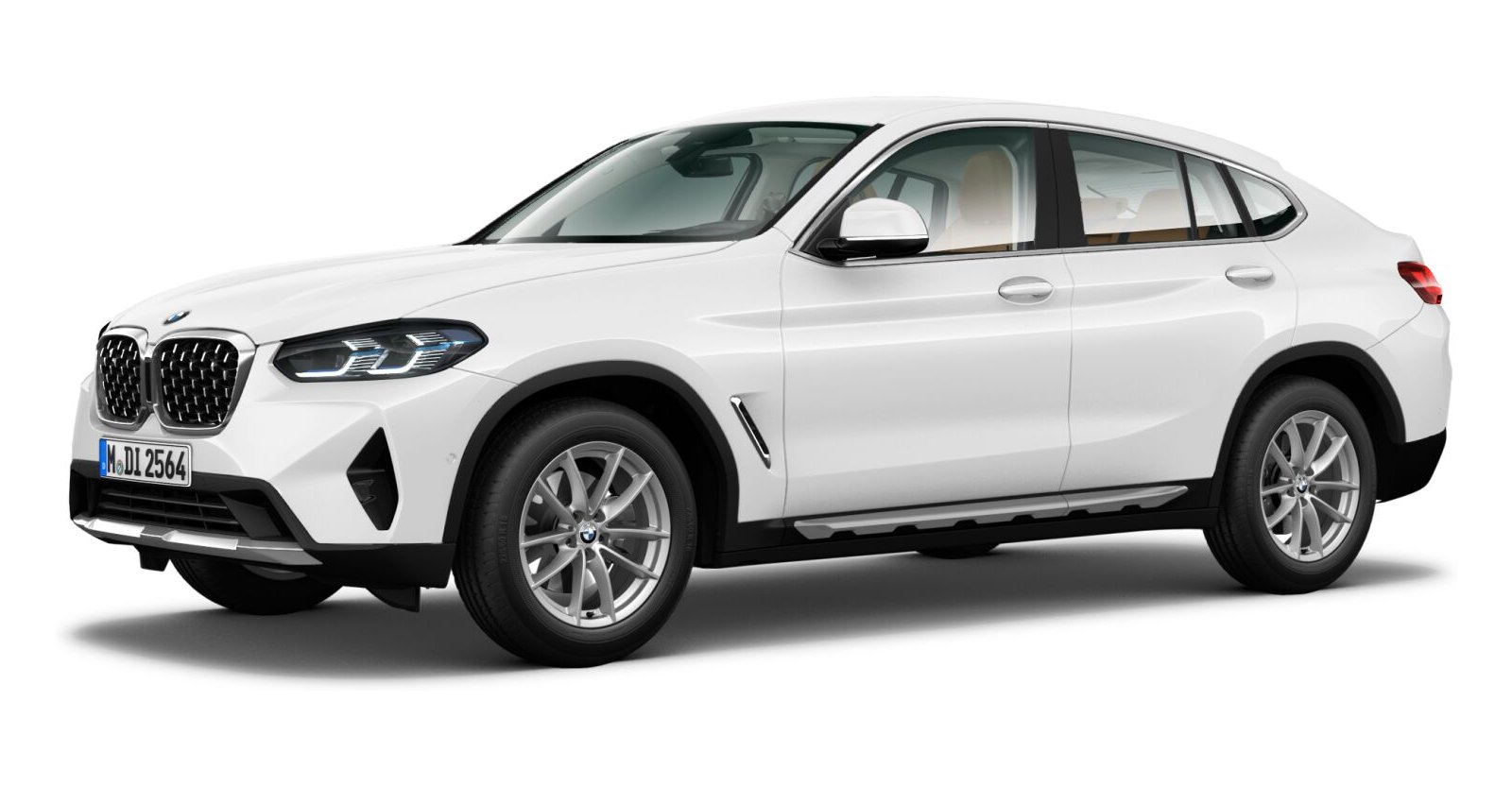 BMW BMW X in Weiß von vorne