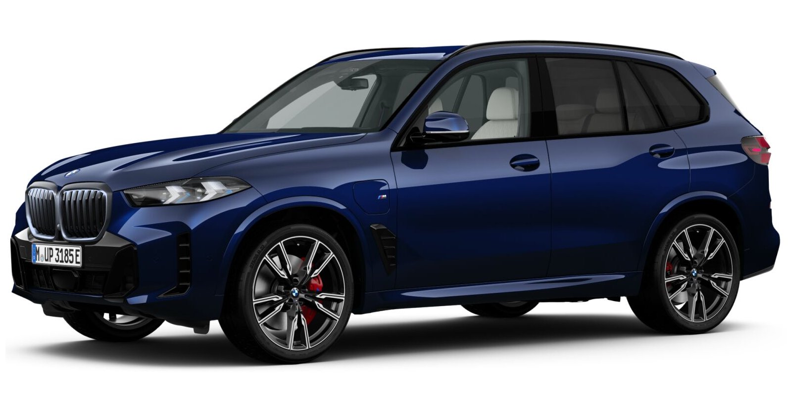 BMW BMW X in Blau von vorne BMW BMW X in Blau von vorne