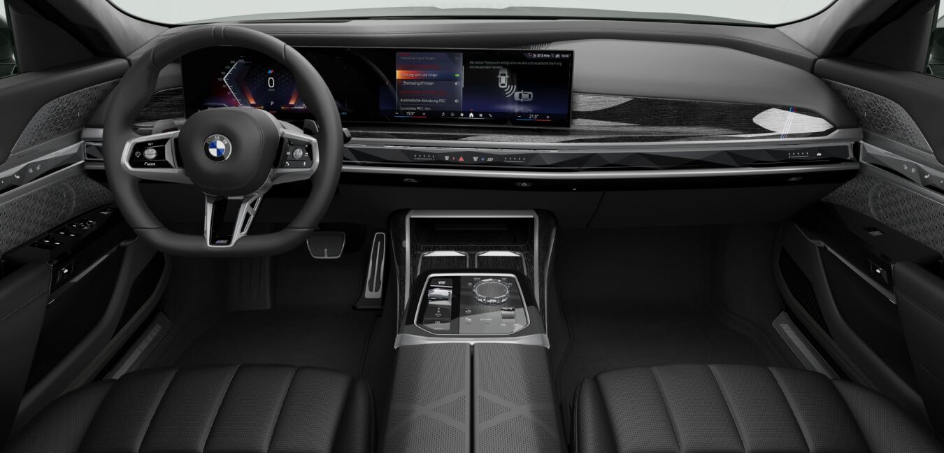 BMW BMW 7er im Innenraum von vorne
