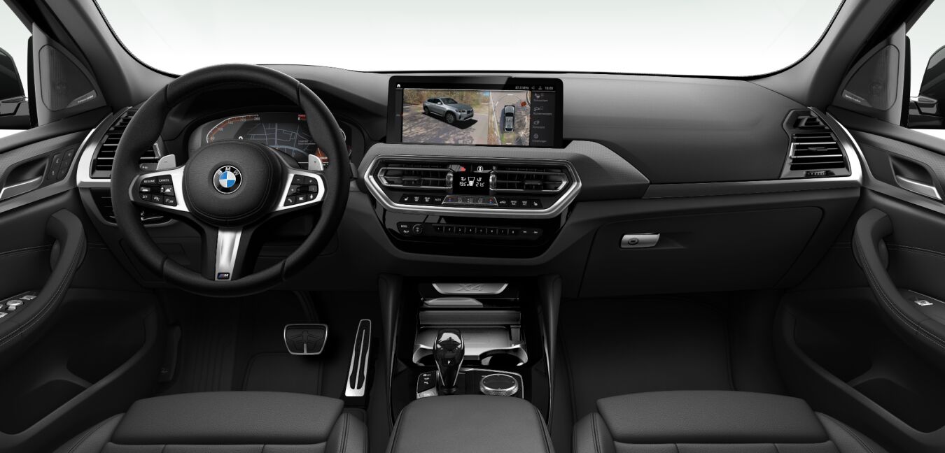 BMW BMW X im Innenraum von vorne