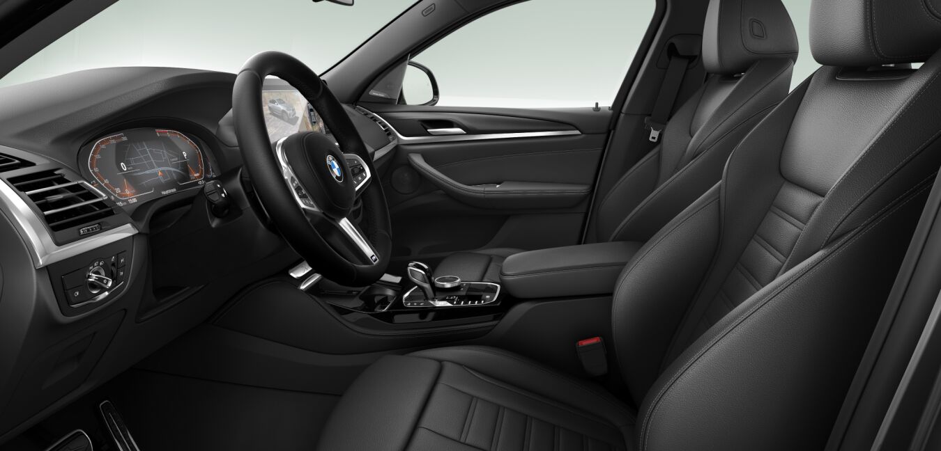 BMW BMW X im Innenraum seitlich