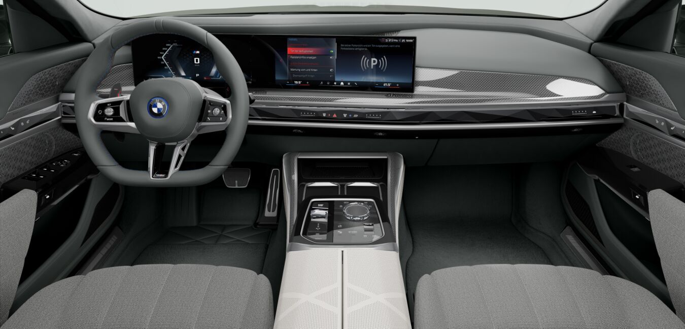 BMW BMW 7er im Innenraum von vorne