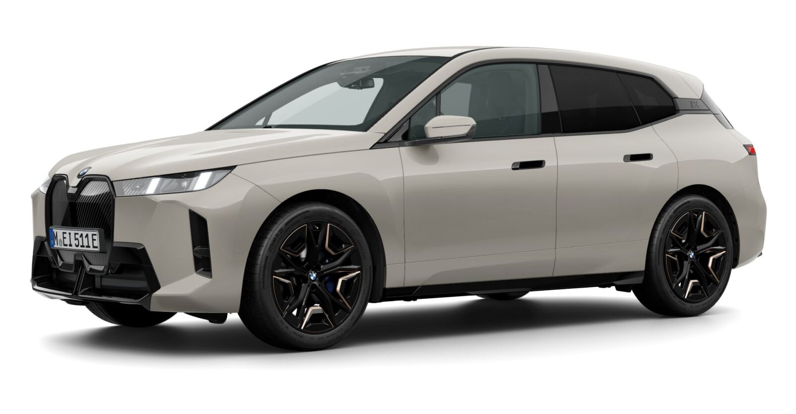 BMW BMW I in Grau von vorne