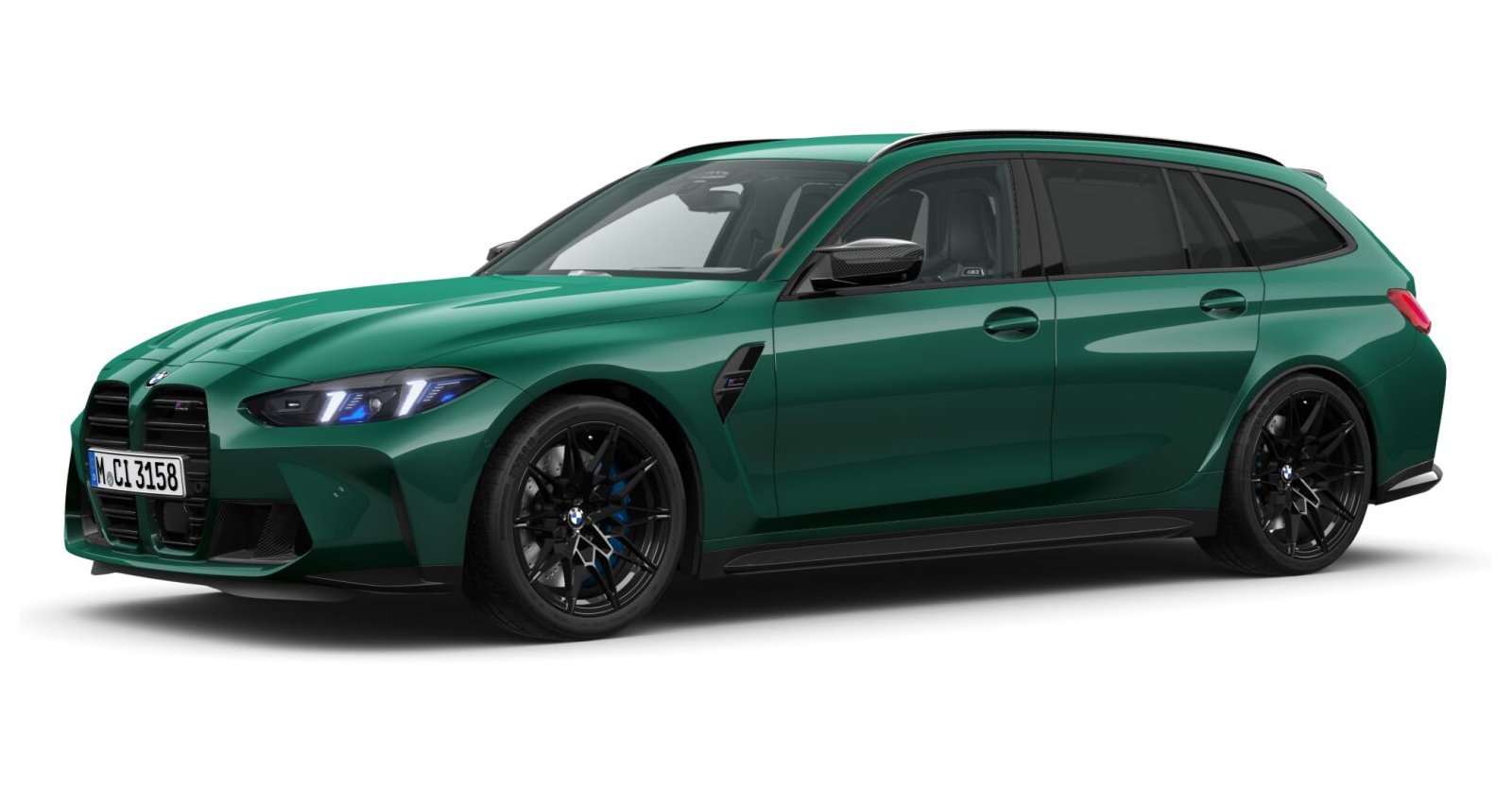 BMW BMW M in Grün von vorne