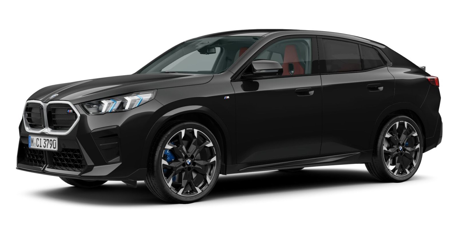 BMW BMW X in Schwarz von vorne
