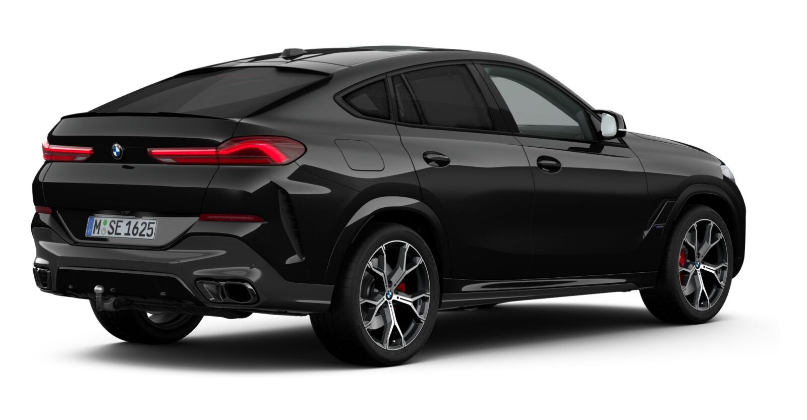 BMW BMW X in Schwarz von hinten BMW BMW X in Schwarz von hinten