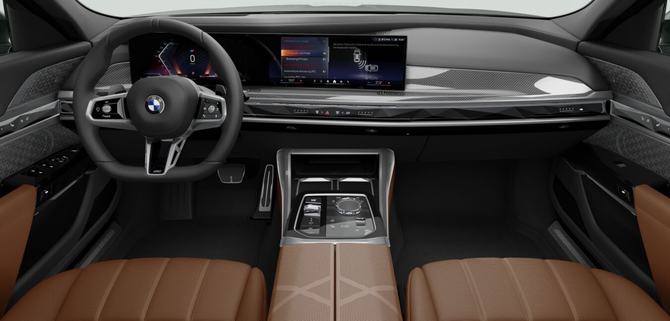 BMW BMW 7er im Innenraum von vorne