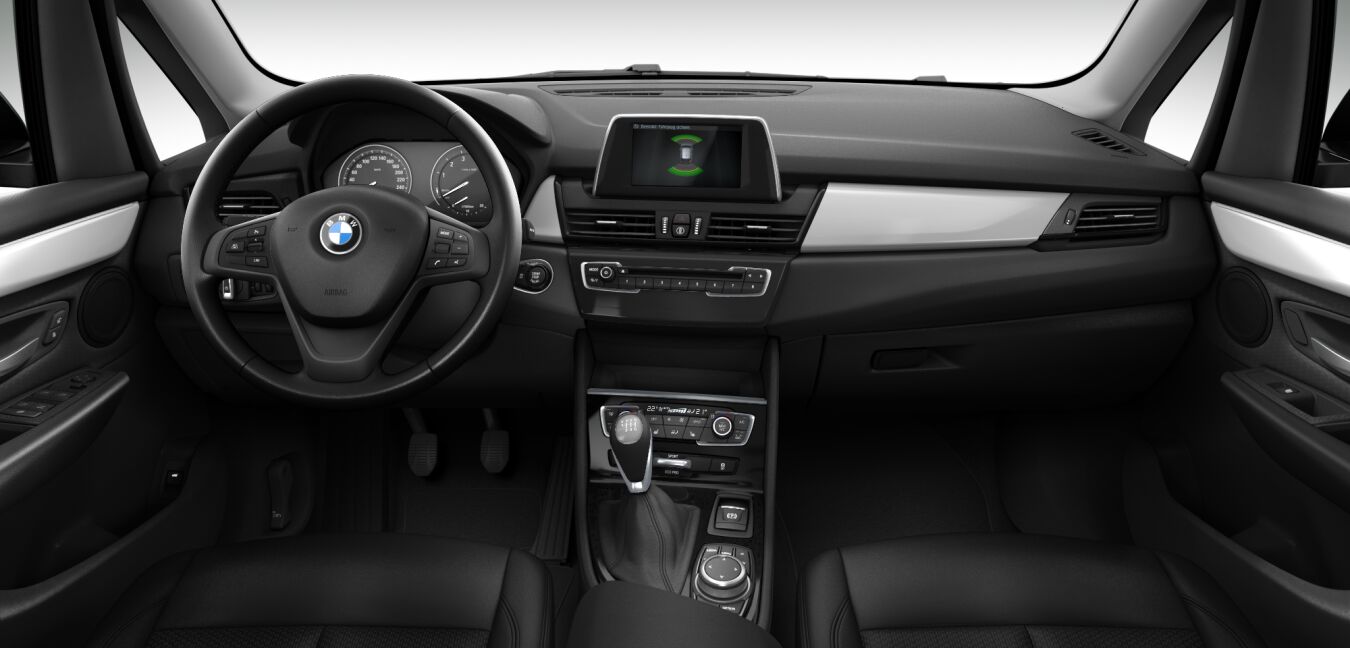 BMW BMW 2er im Innenraum von vorne