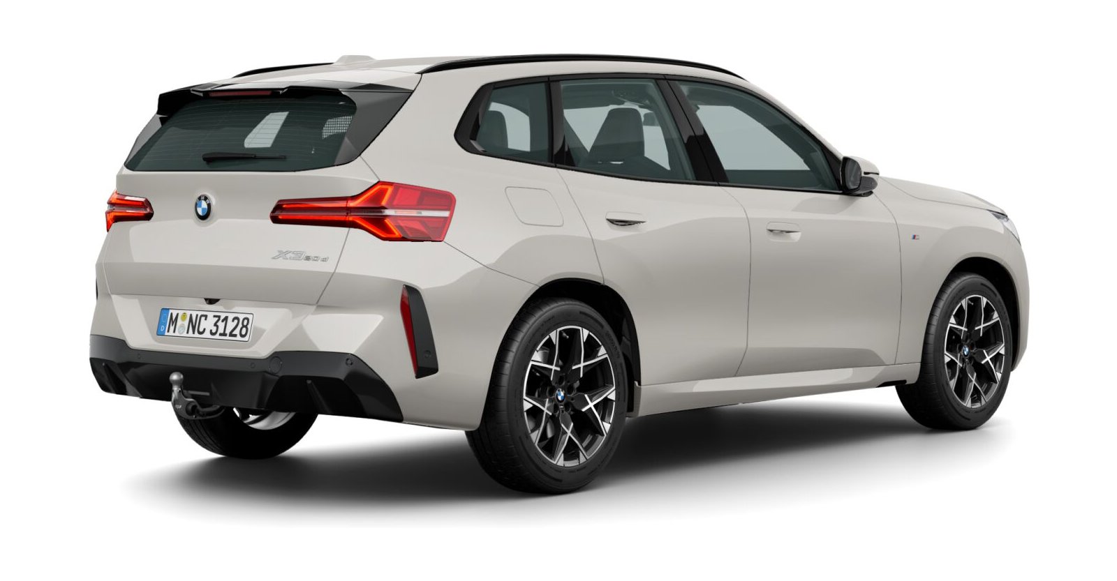 BMW BMW X in Grau von hinten