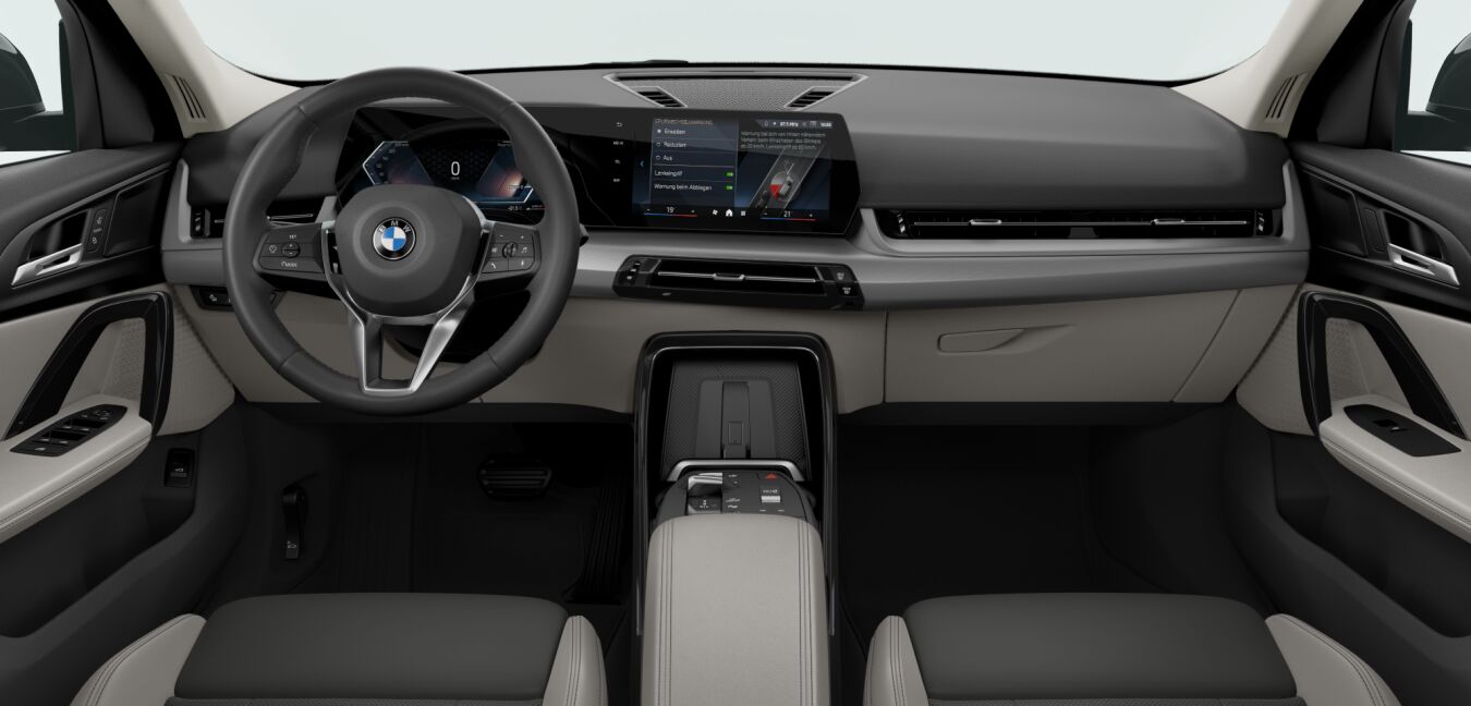 BMW BMW X im Innenraum von vorne