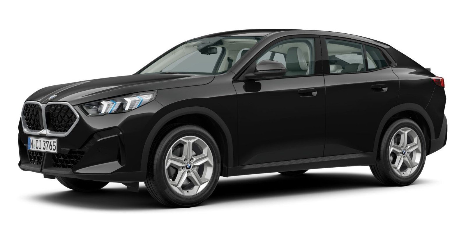 BMW BMW X in Schwarz von vorne