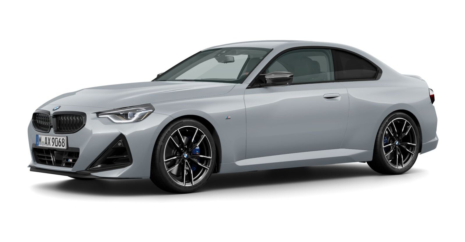 BMW BMW 2er in Grau von vorne