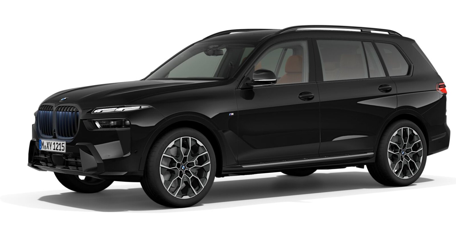 BMW BMW X in Schwarz von vorne