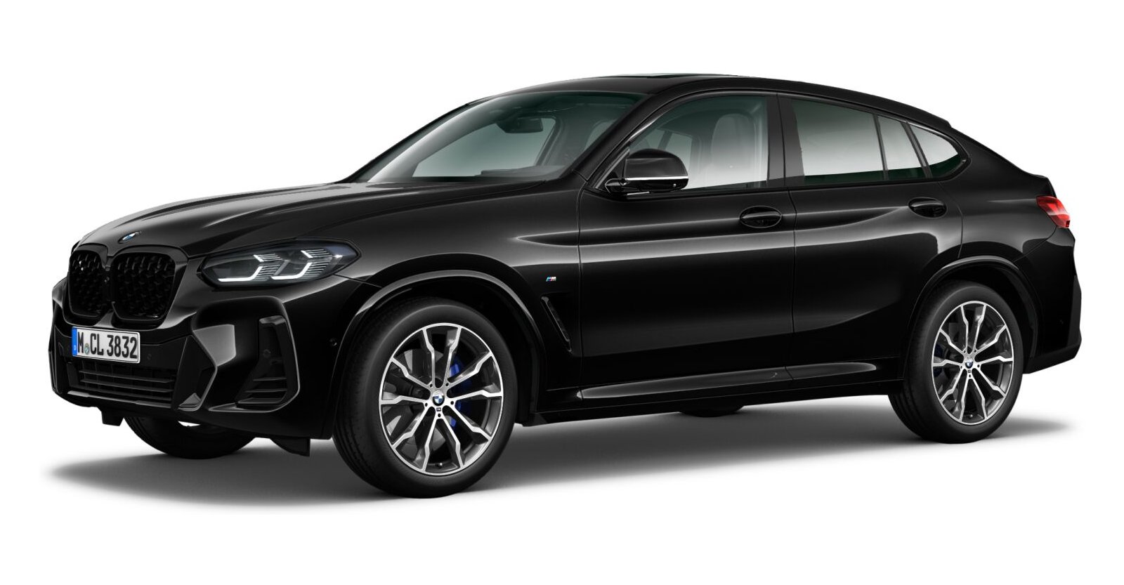 BMW BMW X in Schwarz von vorne BMW BMW X in Schwarz von vorne