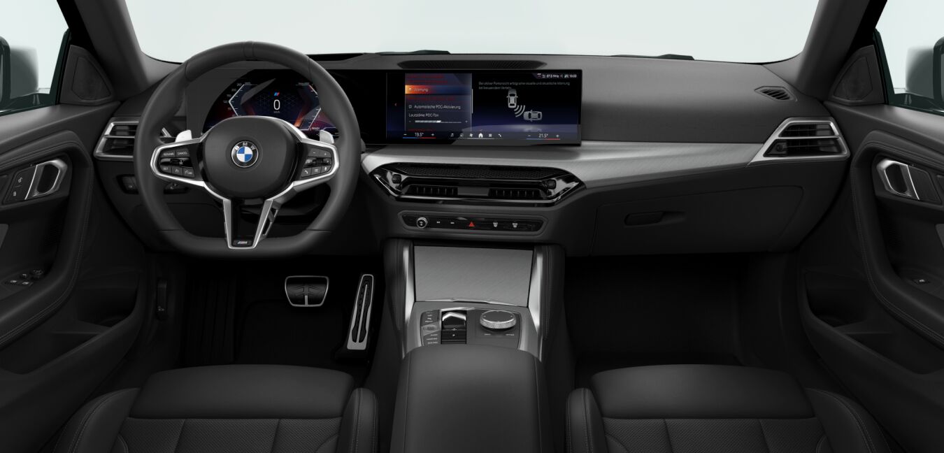 BMW BMW 2er im Innenraum von vorne