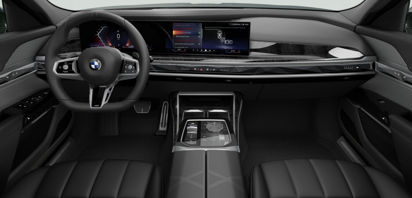 BMW BMW 7er im Innenraum von vorne BMW BMW 7er im Innenraum von vorne
