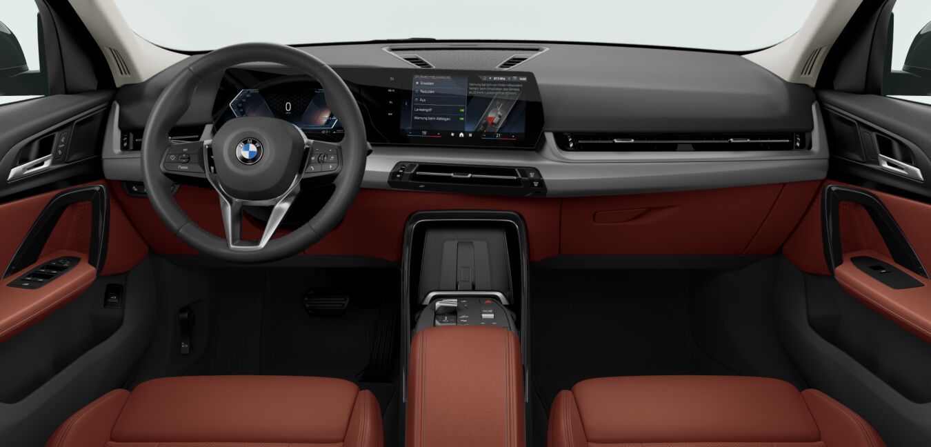 BMW BMW X im Innenraum von vorne