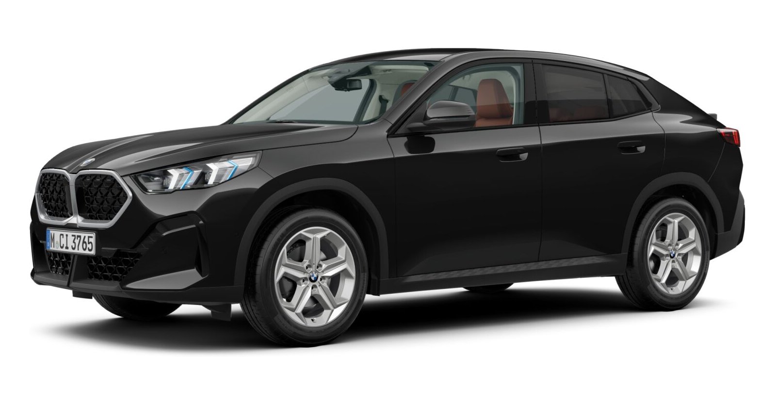BMW BMW X in Schwarz von vorne