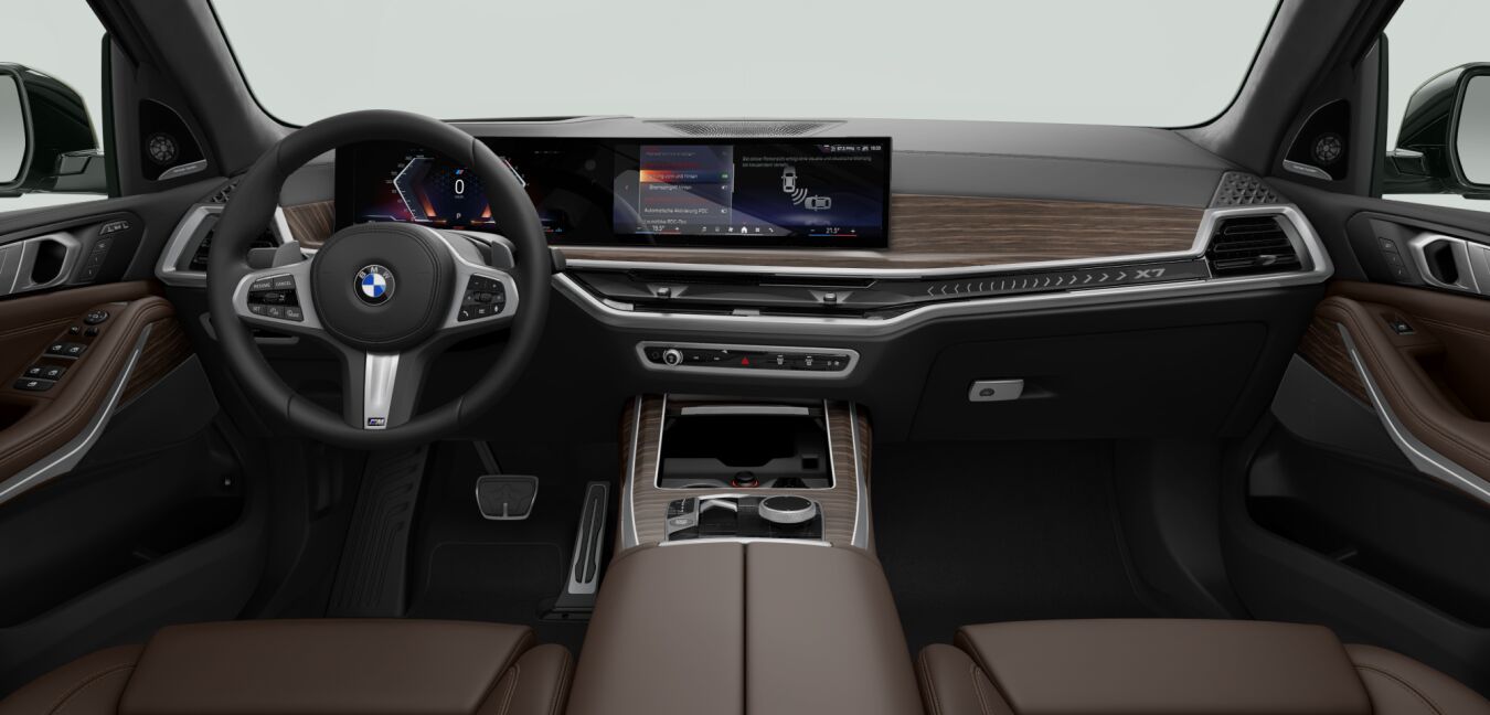 BMW BMW X im Innenraum von vorne