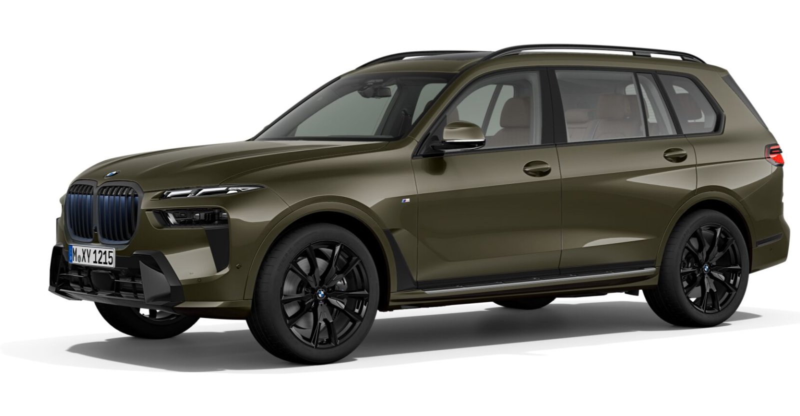 BMW BMW X in Grün von vorne