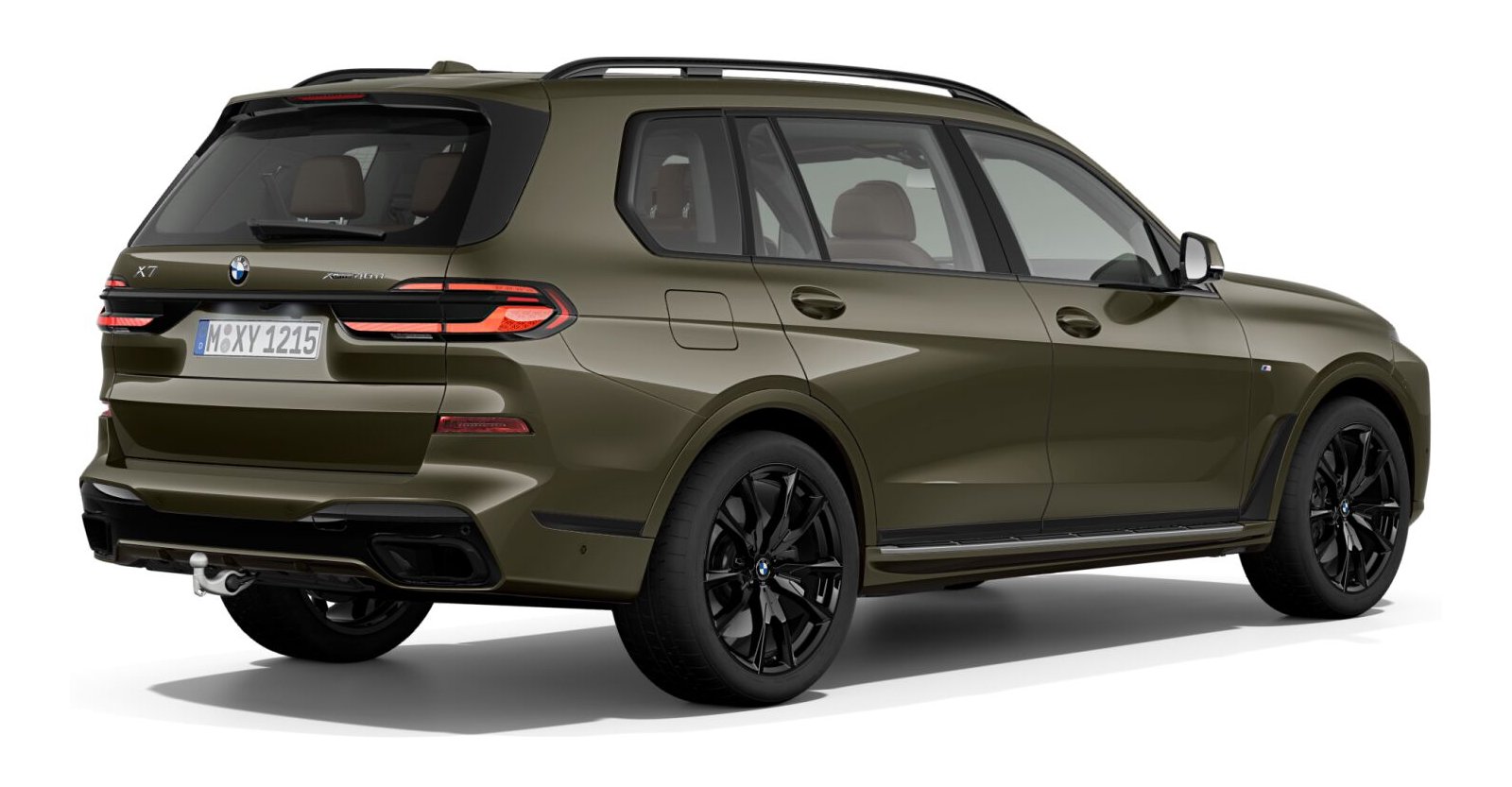 BMW BMW X in Grün von hinten
