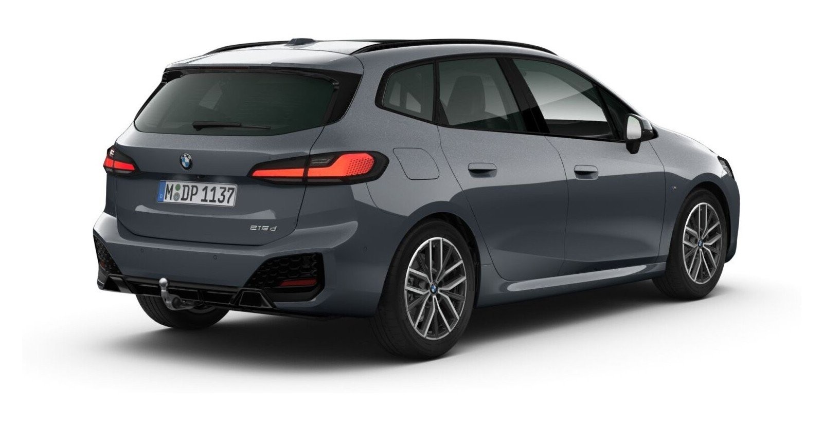 BMW BMW 2er in Grau von hinten BMW BMW 2er in Grau von hinten