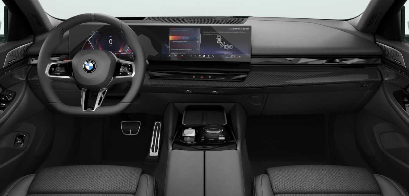 BMW BMW 5er im Innenraum von vorne BMW BMW 5er im Innenraum von vorne